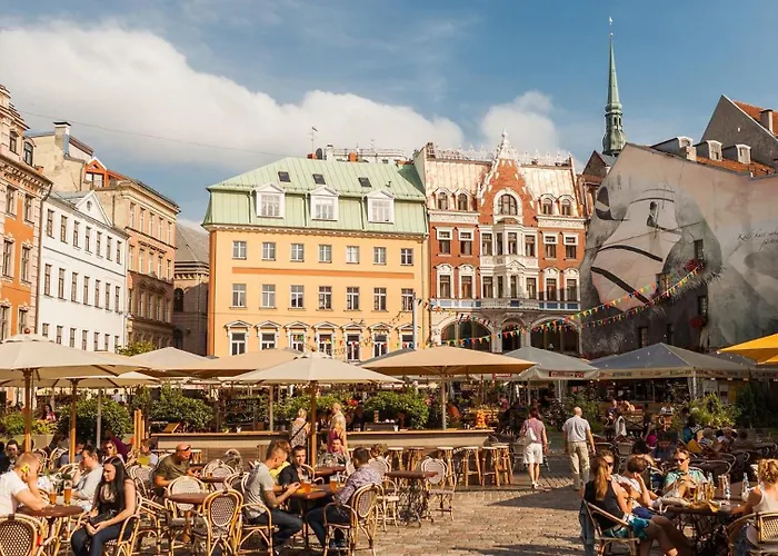 Old Penthouse With A Sky View * Рига